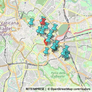 Mappa Via Francesco Berni, 00185 Roma RM, Italia (1.3885)