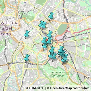 Mappa Via Francesco Berni, 00185 Roma RM, Italia (1.65667)