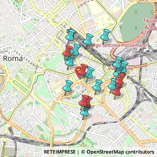 Mappa Via Francesco Berni, 00185 Roma RM, Italia (0.837)