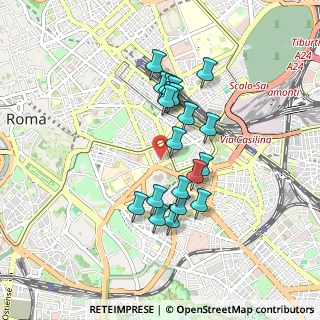 Mappa Via Francesco Berni, 00185 Roma RM, Italia (0.786)