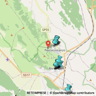 Mappa Piazzale degli sciatori, 67033 Pescocostanzo AQ, Italia (2.331)
