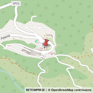 Mappa Piazzale Delle Orziere, km 22, 00010 Poli, Roma (Lazio)