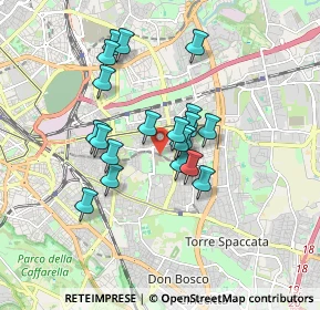 Mappa Via Sarno, 00172 Roma RM, Italia (1.469)