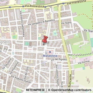 Mappa Via Fabrizio Guicciardi, 19, 00176 Roma, Roma (Lazio)