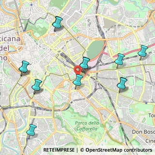 Mappa Piazza di Santa Croce in Gerusalemme, 00185 Roma RM, Italia (2.54571)