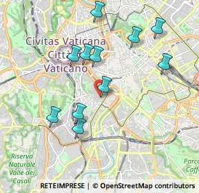 Mappa Via di S. Cosimato, 00153 Roma RM, Italia (1.98455)