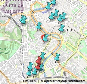 Mappa Via di San Cosimato, 00153 Roma RM, Italia (1.237)