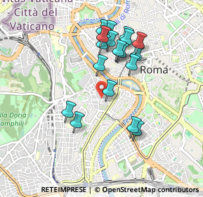 Mappa Via di S. Cosimato, 00153 Roma RM, Italia (0.89)