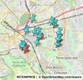 Mappa Borghetto di Via Labico, 00177 Roma RM, Italia (1.60579)