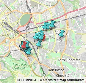 Mappa Borghetto di Via Labico, 00177 Roma RM, Italia (1.47)