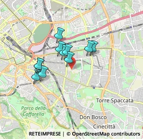 Mappa Borghetto di Via Labico, 00177 Roma RM, Italia (1.39545)