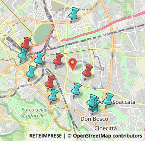 Mappa Borghetto di Via Labico, 00177 Roma RM, Italia (2.25429)