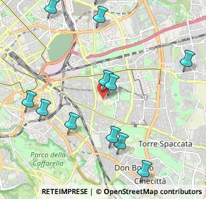 Mappa Borghetto di Via Labico, 00177 Roma RM, Italia (2.51583)