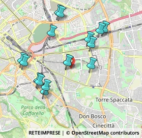Mappa Borghetto di Via Labico, 00177 Roma RM, Italia (2.0275)