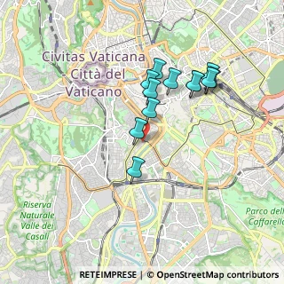 Mappa Viale delle Mura Portuensi, 00153 Roma RM, Italia (1.675)