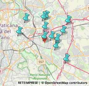 Mappa Via dei Gordiani, 00177 Roma RM, Italia (3.39)