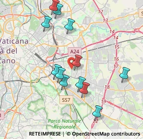 Mappa Via dei Gordiani, 00177 Roma RM, Italia (4.04)