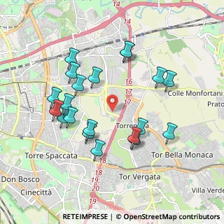 Mappa Via Prenestina Bis 141 GranRoma, 00155 Roma RM, Italia (1.9915)