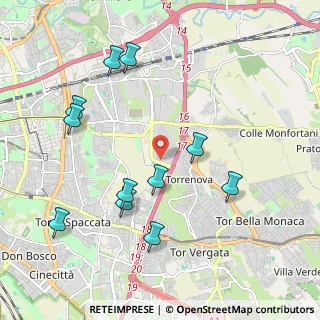 Mappa Via Prenestina Bis 141 GranRoma, 00155 Roma RM, Italia (2.29818)
