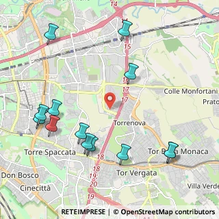 Mappa Via Prenestina Bis 141 GranRoma, 00155 Roma RM, Italia (2.65308)