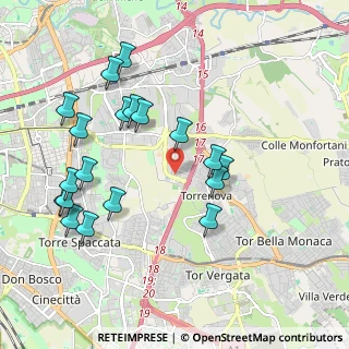 Mappa Via Prenestina Bis 141 GranRoma, 00155 Roma RM, Italia (2.23579)