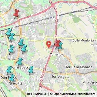 Mappa Via Prenestina Bis 141 GranRoma, 00155 Roma RM, Italia (3.2025)