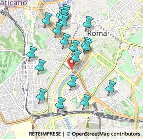 Mappa Piazzale Portuense, 00153 Roma RM, Italia (1.0285)