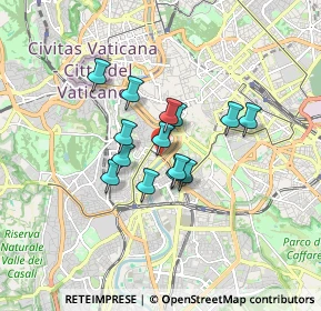 Mappa Piazzale Portuense, 00153 Roma RM, Italia (1.225)