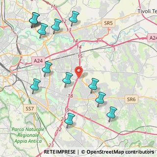 Mappa Via Accadia, 00133 Roma RM, Italia (5.56077)