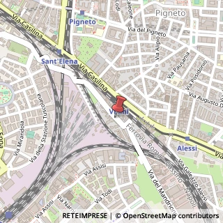 Mappa Via Casilina Vecchia, 162, 00182 Roma, Roma (Lazio)