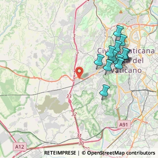 Mappa Via Licio Giorgieri, 00165 Roma RM, Italia (4.46231)