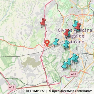 Mappa Via Licio Giorgieri, 00165 Roma RM, Italia (4.78231)