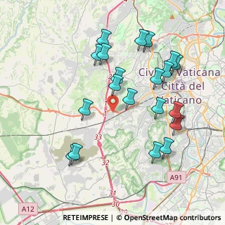 Mappa Via Licio Giorgieri, 00165 Roma RM, Italia (4.2945)