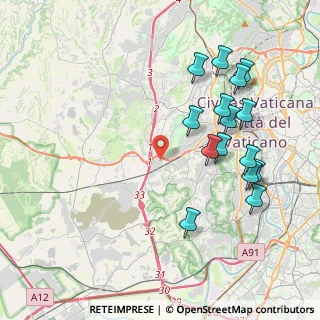 Mappa Via Licio Giorgieri, 00165 Roma RM, Italia (4.58333)