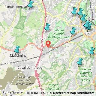 Mappa Via Licio Giorgieri, 00165 Roma RM, Italia (3.48)