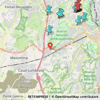 Mappa Via Licio Giorgieri, 00165 Roma RM, Italia (3.62188)