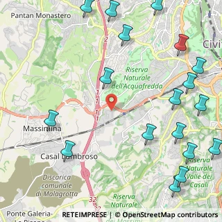Mappa Via Licio Giorgieri, 00165 Roma RM, Italia (3.29889)