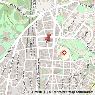 Mappa Via del Vascello, 46, 00152 Roma, Roma (Lazio)