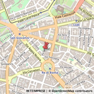 Mappa Via Cesena, 26, 00182 Roma, Roma (Lazio)
