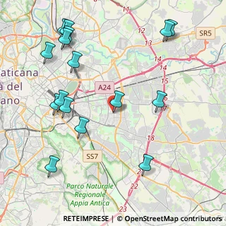 Mappa Via dei Noci, 00172 Roma RM, Italia (5.38063)