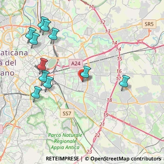 Mappa Via dei Noci, 00172 Roma RM, Italia (5.20273)