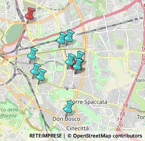 Mappa Via dei Noci, 00172 Roma RM, Italia (1.56182)
