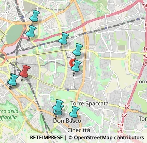 Mappa Via dei Noci, 00172 Roma RM, Italia (2.50091)