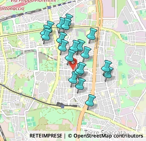 Mappa Via dei Noci, 00172 Roma RM, Italia (0.763)
