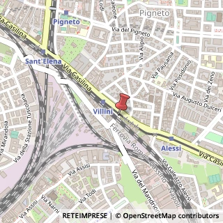 Mappa Via del Mandrione, 3, 00176 Roma, Roma (Lazio)