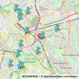 Mappa Via Vibio Sequestre, 00176 Roma RM, Italia (2.99385)