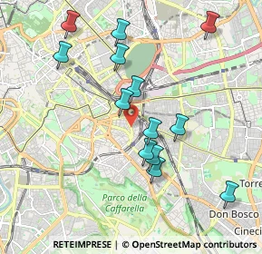 Mappa Via Montepulciano, 00182 Roma RM, Italia (2.02462)