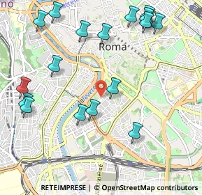 Mappa Via Raimondo da Capua, 00153 Roma RM, Italia (1.34611)