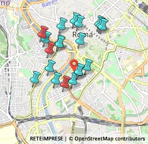 Mappa Via Raimondo da Capua, 00153 Roma RM, Italia (0.8545)