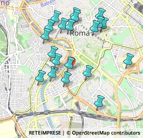 Mappa Via Raimondo da Capua, 00153 Roma RM, Italia (1.0345)